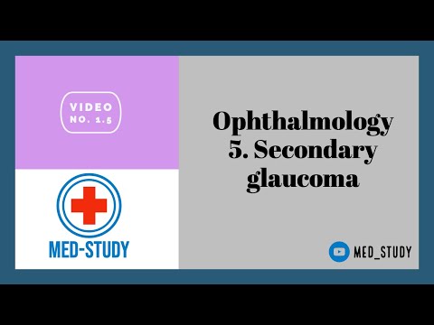 Ophthalmology:  5. Secondary glaucoma