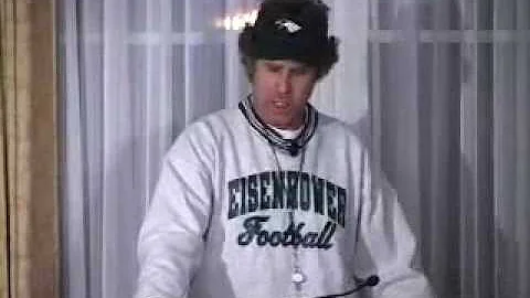 Will Ferrell as Coach Ricky Jimmy (FULL clip)