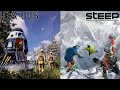 大自然サバイバルゲーム「ICARUS」と雪山スポーツゲーム「STEEP」を楽しむ【水曜日生放送録画】