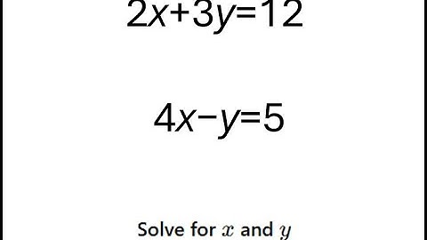 Algebra Problem Solving for Two Variables Using Two Equations – Step-by-Step Guide!