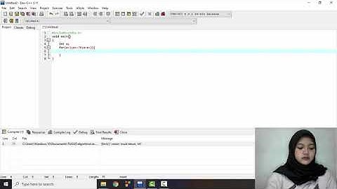 Contoh codingan program menampilkan deret bilangan ganjil menggunakan bahasa C.