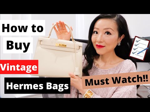 HOW TO BUY VINTAGE HERMES BAGS 