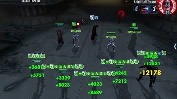 SWGOH Order 66 Raid: Bad Batch (r5) max run 1.2 million