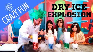 Science Experiments for kids Dry Ice crazy fun with Dr Shnitzel's Wacky Sciences