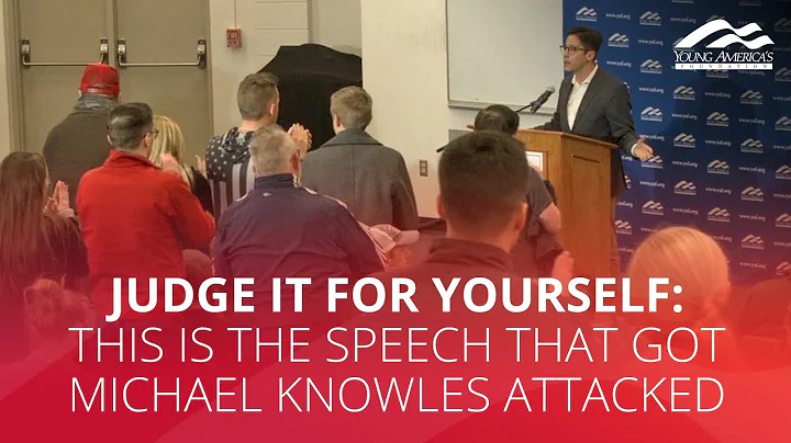 JUDGE IT FOR YOURSELF: This is the speech that got...