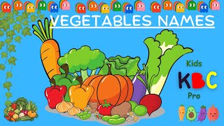 Vegetables names in English and Hindi | सब्जियों के नाम | Vegetables | सब्जियाँ |#kids #learn