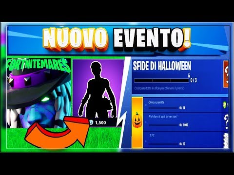 FORTNITE HALLOWEEN 2018! NUOVA SKIN! NUOVE SFIDE! EVENTO FORTNITEMARES!