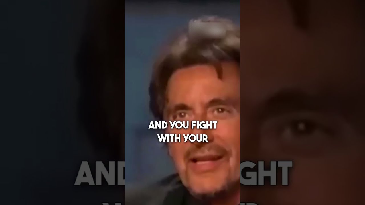 al pacino's 'mouth moisture' encounter