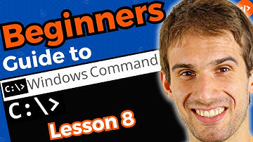 Windows command line prompt . Lesson 5 How to create delete and append files.
