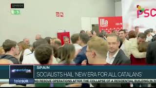 Socialists win elections in Catalonia and will make pact to govern