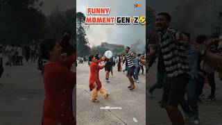 Funny Momentgen Z Protest Nepal