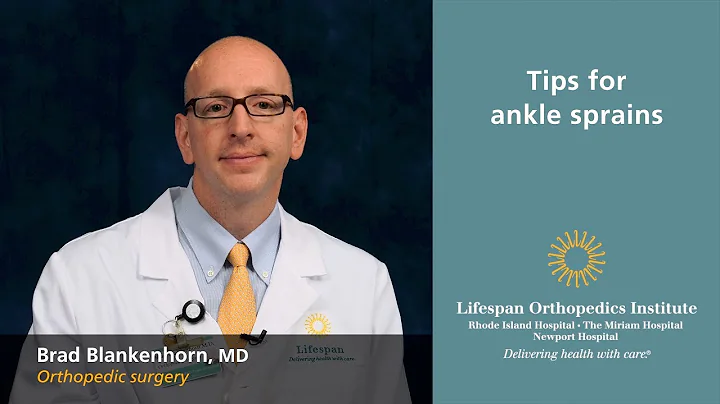 Tips for ankle sprains