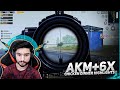 22 Kills By【Bi】LoLzZzYT | Double AKM With 6x Challenge in PUBG Mobile