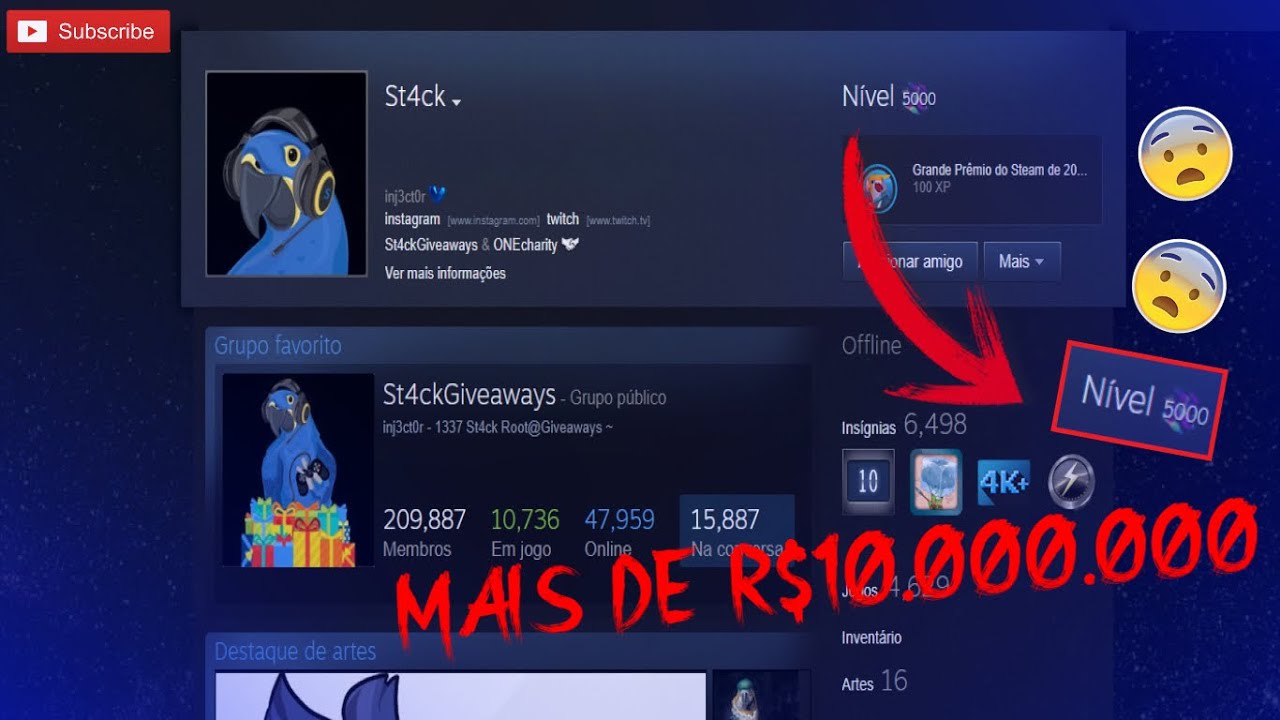 Como é logar e ter uma steam level alto ? #foryou #csgo #games