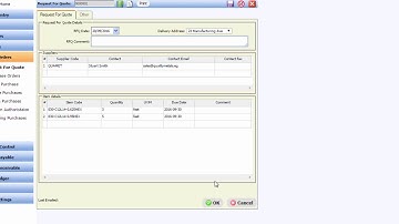 ManuDyn Training - Getting Started: Raise a Purchase Order and Request For Quote