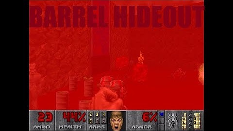 Doom 2 Pandemonium Speedmapping - Clippy plays Barrel Hideout by Soulless - UV & Commentary