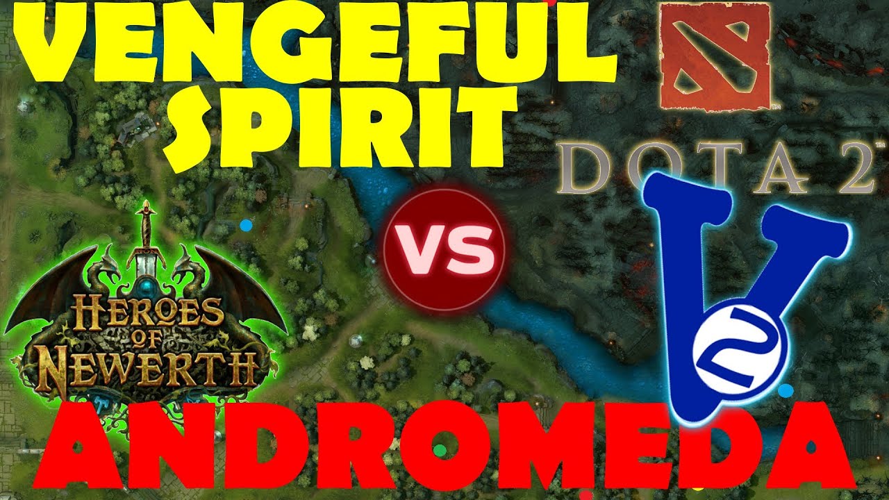 Dota 2 New Vengeful Spirit Skin (side by side comparison) 
