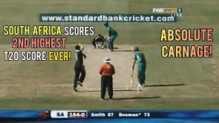 South Africa Scores 2nd Highest T20I Score Ever! Revenge By South Africa | SA V ENG | 2nd T20I 2009