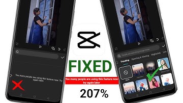 Capcut too many people are using this feature now try again later | how to fix capcut no internet