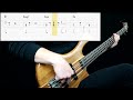 Randy newman  monsters inc main theme bass cover play along tabs in