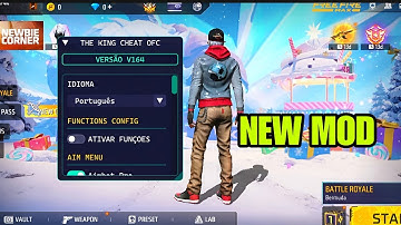 THE KING CHEATS V164 Direct Mediafıre link | freE fire mod menu | gringo xp new passwords | gringoXP