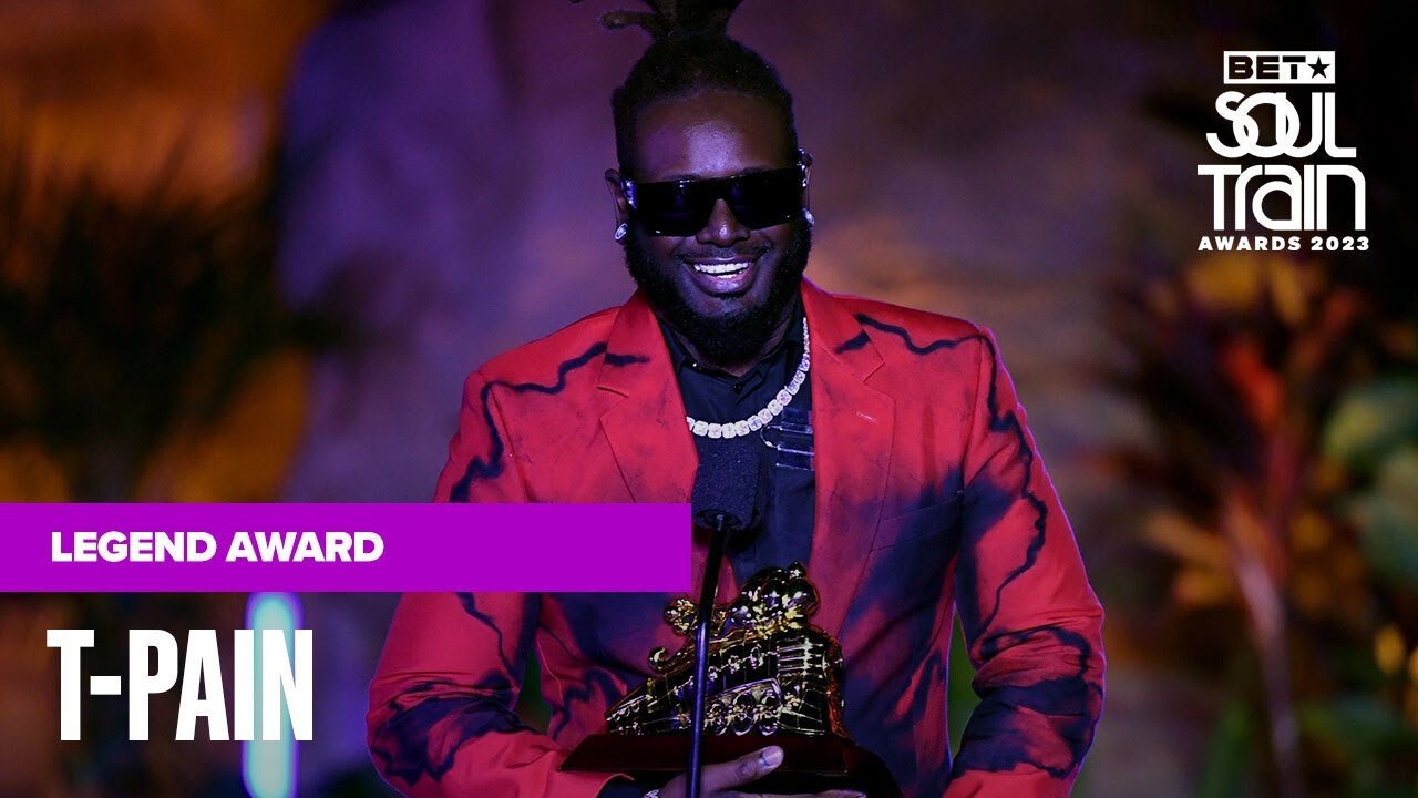 ⁣T-Pain Gives A Beautiful Speech While Accepting The Legend Awards | Soul Train Awards '23
