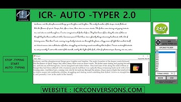 Auto Typer Software For WRT | How To Download WRT Auto Typer Software | Auto Typer | ICR Software |
