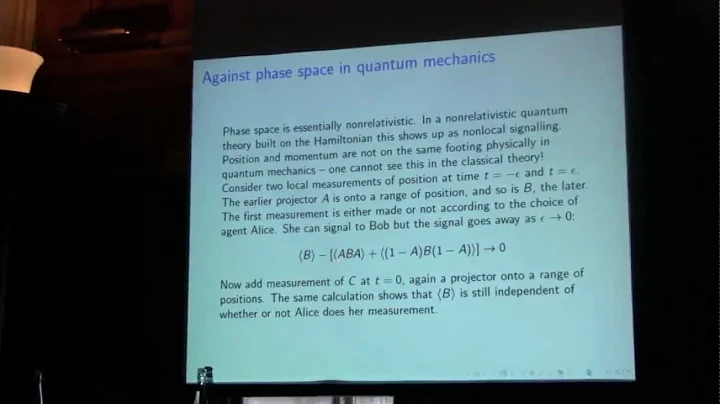 The Path Integral Approach to Quantum Mechanics Part 1 (Fay Dowker)