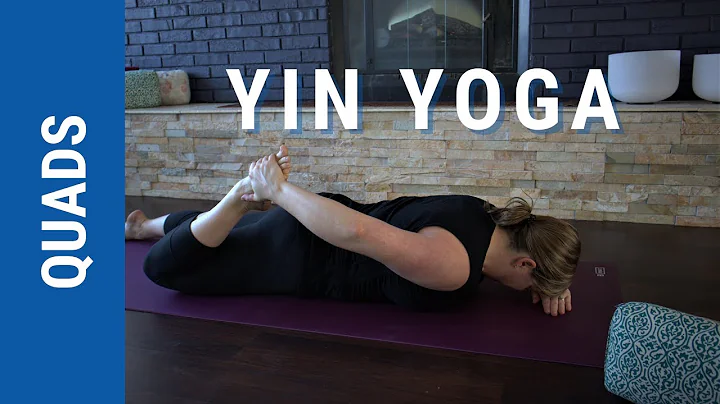 Yin YOGA for your QUADS | Deep quad & hip flexor s...
