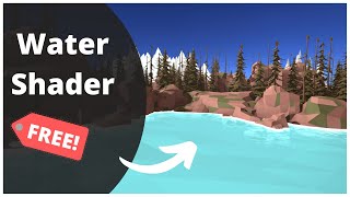 Unity Water shader in a minute (Free Package)