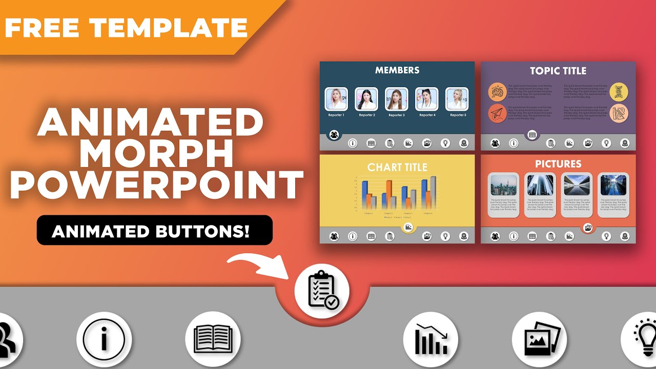 powerpoint presentation morph template free download