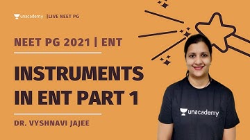 Instruments in ENT Part 1 | ENT | Dr. Vyshnavi Jajee