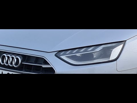 2021 Audi A4 B9 LED lights test świateł
