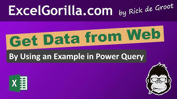 Get Data From Web Using an Example Column in Power Query