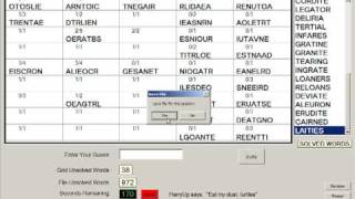 Unscramble Anagrams 01