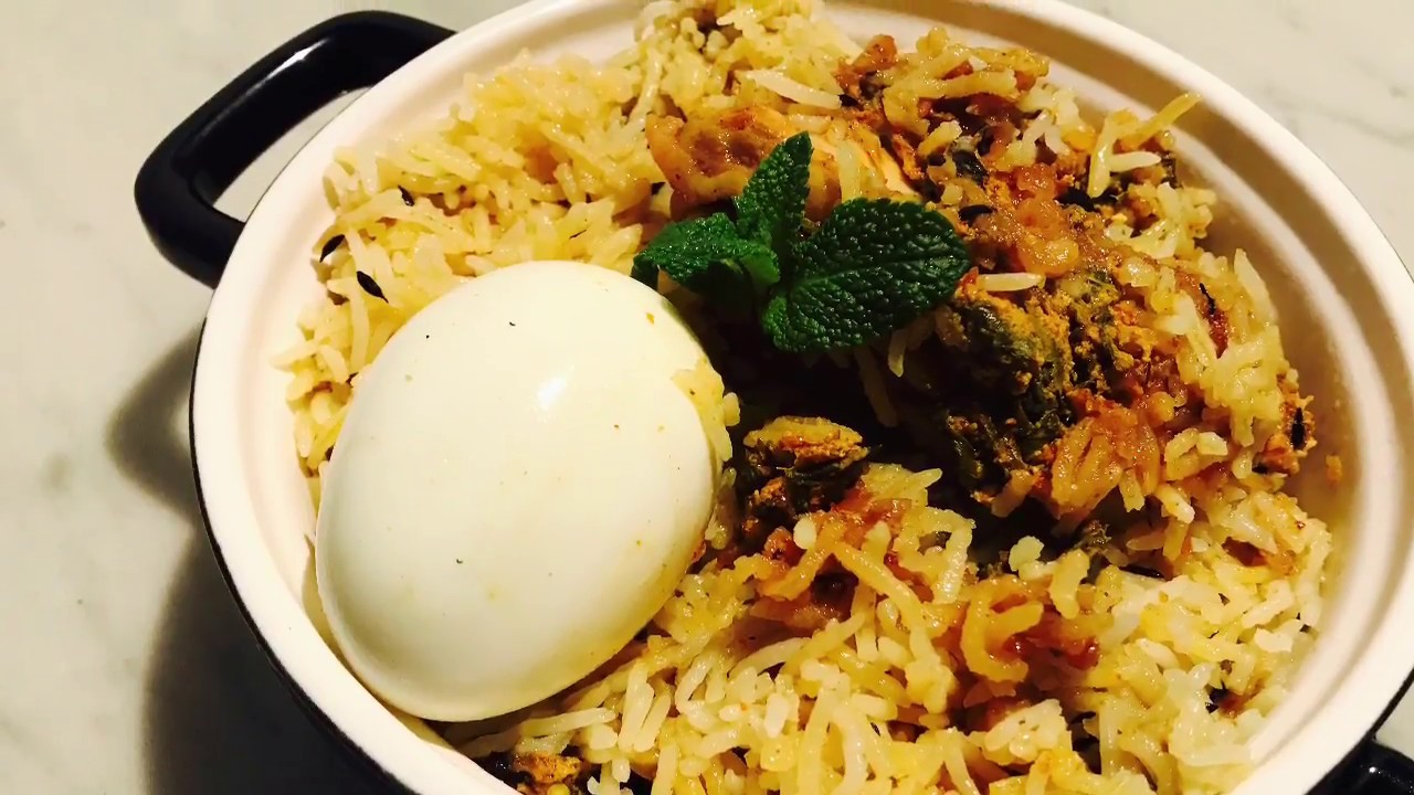 How to make Hyderabadi Chicken Dum Biryani easy recipe FoodVoxMonika YouTube