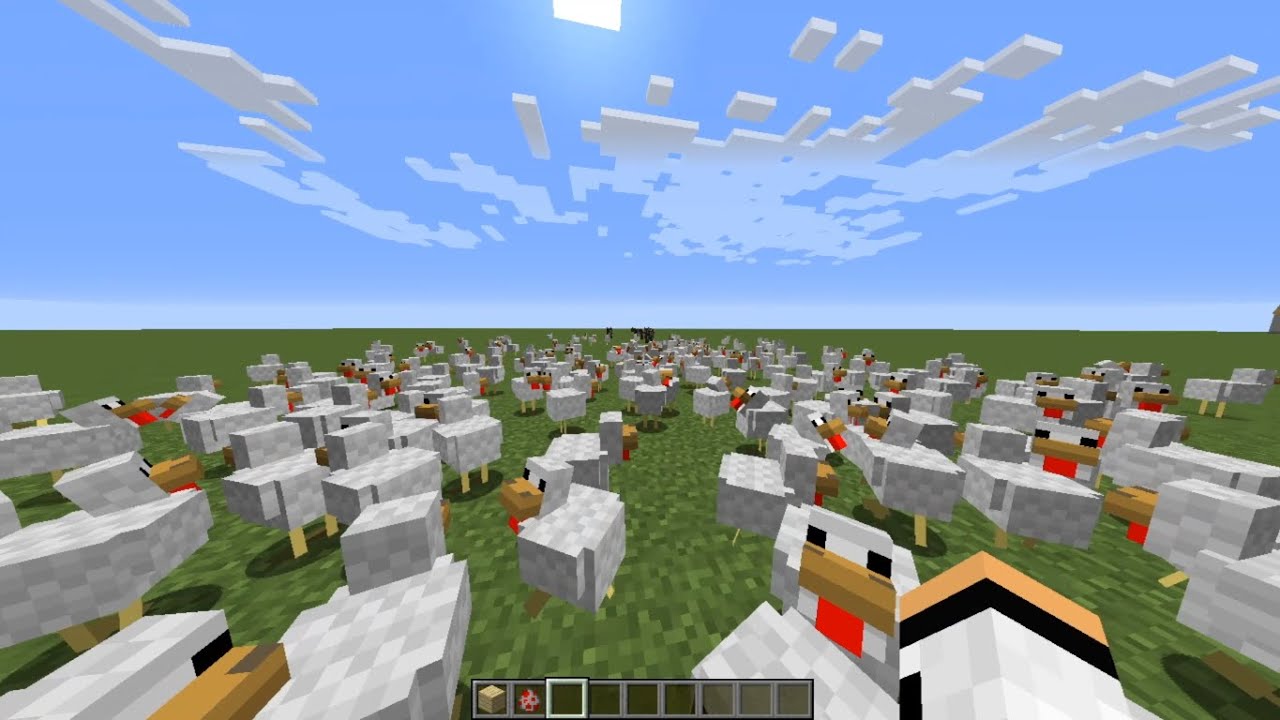 minecraft chicken bomb