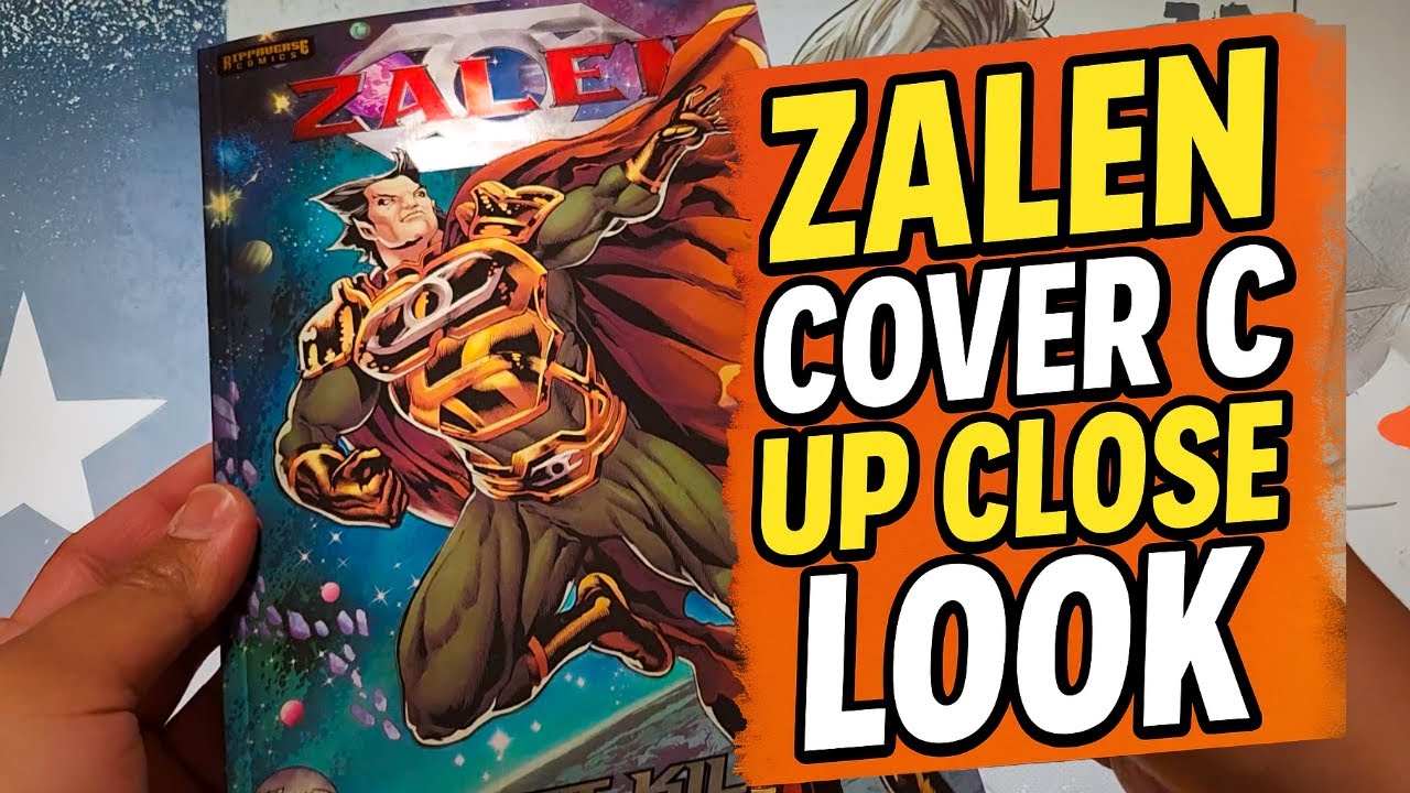 Zalen: What Kills Must Die Cover C (Foil & Embossed!) – First Look | Rippaverse Comics Review