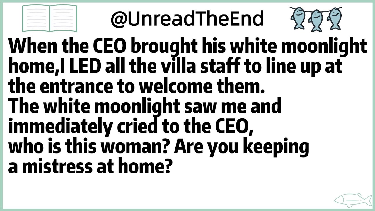 When the CEO brought his white moonlight home,I LED all the villa staff to line up at the entrance