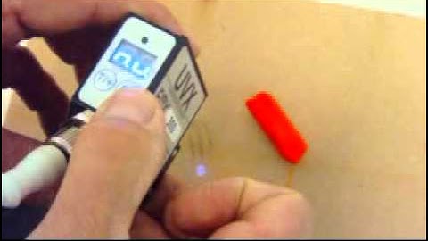 UVX Luminescence Sensor Operating Instructions