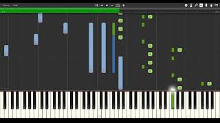Miroirs III - Une Barque sur l'Océan - Ravel [50% SPEED PIANO TUTORIAL]