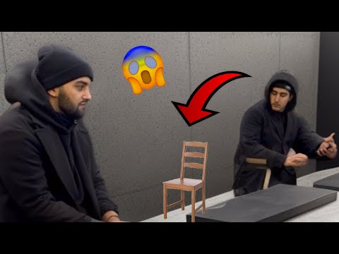 Prank chaise 🪑 the best reaction 😭😂