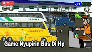 Game Mengemudikan Bus Antar Provinsi Di Smartphone Kamu,Di Jamin Seru..!! screenshot 2