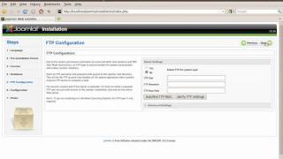 Joomla Tutorial - 2 (configuring Joomla)