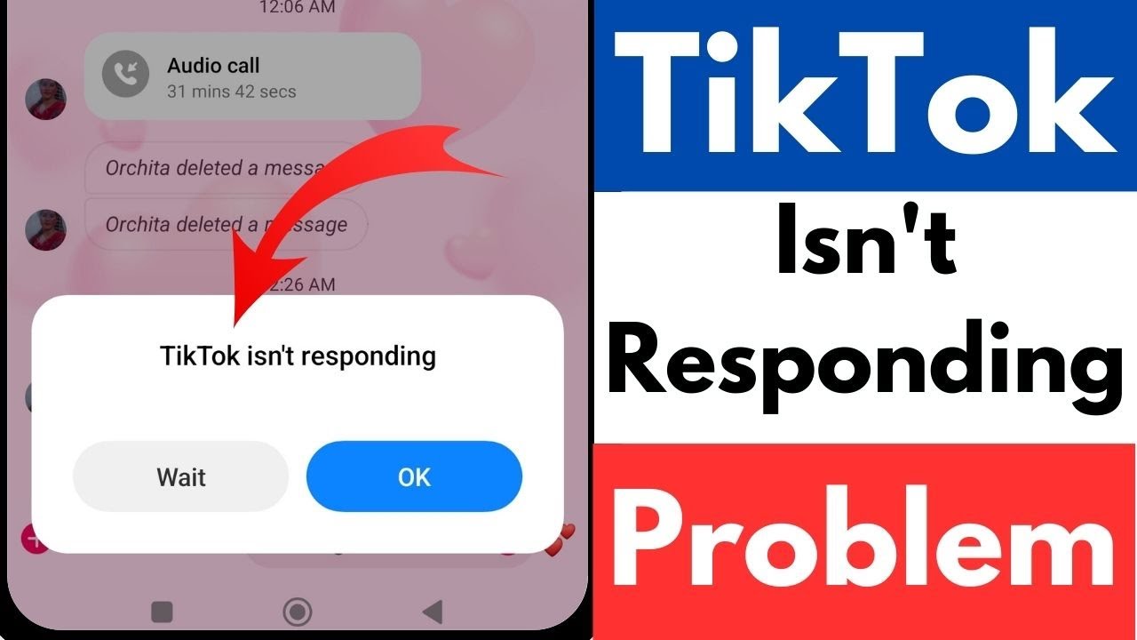 TikTok Isn't Responding | Fix TikTok Isn't Responding Problem