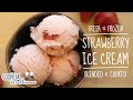 Making Homemade Fresh Strawberry Ice Cream | Carlienne&#39;s Creamery