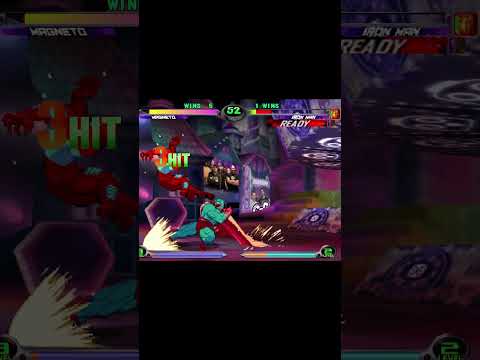 MvC2: Josh 360 - Magneto Anti-Guard Break Tempest to Shockwave Combo .:7.2.25:.