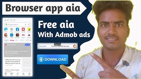 Best fast browser app aia with ads |  Browser app aia editing tutorial in kodular #kodular