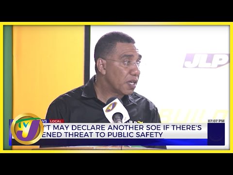 PM: Gov't may Declare Another SOE if there's Heightened Threat to Public Safety | TVJ New - Nov 27