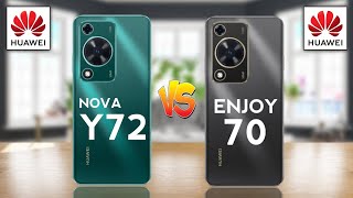 Huawei Nova Y72 4G Vs Huawei Enjoy 70 4G